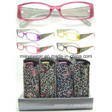 Lunettes de lecture en plastique pour dames (MRP21681)